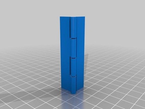 il mio personalizzato cerniera del piano parti 3d print model - Mito3D
