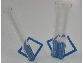 portoir pour tubes essais test Röhren-Halter Biologie equipement lab labo laboratoire Labor-Ausrüstung Wissenschaft 3d print model - Mito3D