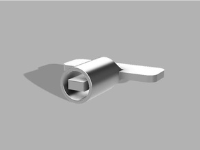 la clef coffret compteur de gaz bricolage 3d print model - Mito3D
