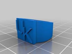 reino unido anillo la joyería 3d print model - Mito3D