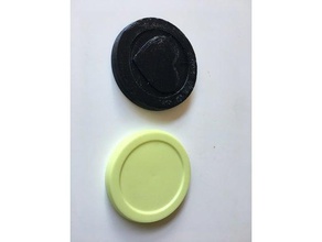 capsula pentola yahourt seb yogurt cap cucina pranzo 3d print model - Mito3D
