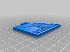 senhor dos passos 2d art customized 3d print model - Mito3D