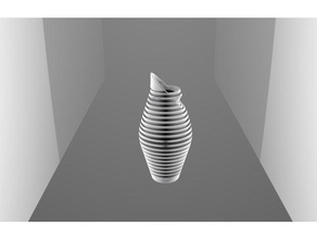 vazo sanat çiçek jar mason kavanoz vazolar 3d print model - Mito3D