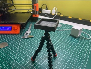 wyze cam trépied plaque de montage la caméra support wyzecam mont 3d print model - Mito3D