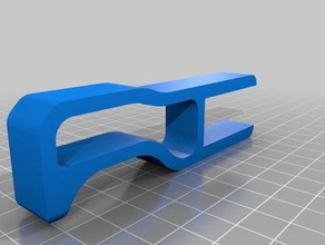 cuffie titolare 17 mm scrivania organizzazione 3d print model - Mito3D