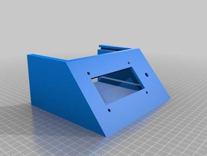 la caja de electrónica arduino caso carcasa lcd titular montaje codificador rotatorio 3d print model - Mito3D