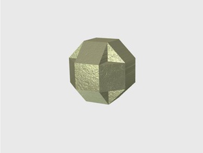 le beetschen Skulpturen rhombicuboctadre 3d print model - Mito3D