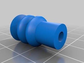 la taza de succión 10 mm od: 4mm id partes 3d print model - Mito3D