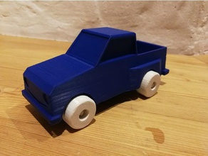 nickicar mechanical toys big foot toy car 3d print model - Mito3D