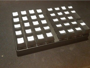 macro keyboard designed autocad computer arduino cherrymx cherry mx custom mechanical 3d print model - Mito3D