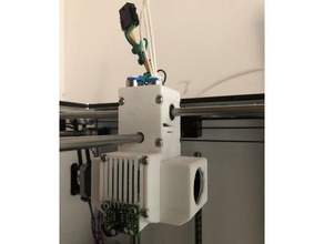 remix dxu 2510 de la tapa del ventilador duetwifi sensor ir 3d impresora partes 3d print model - Mito3D