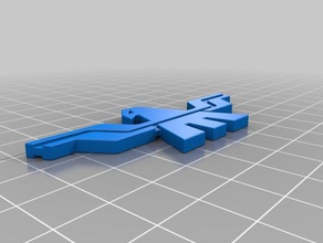 mooney logotipo keychain 3d impressão 3d print model - Mito3D