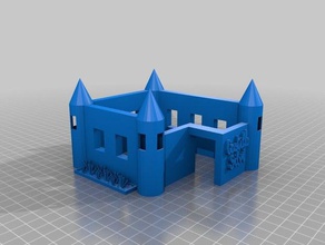 castell 3d l'impression 3d print model - Mito3D