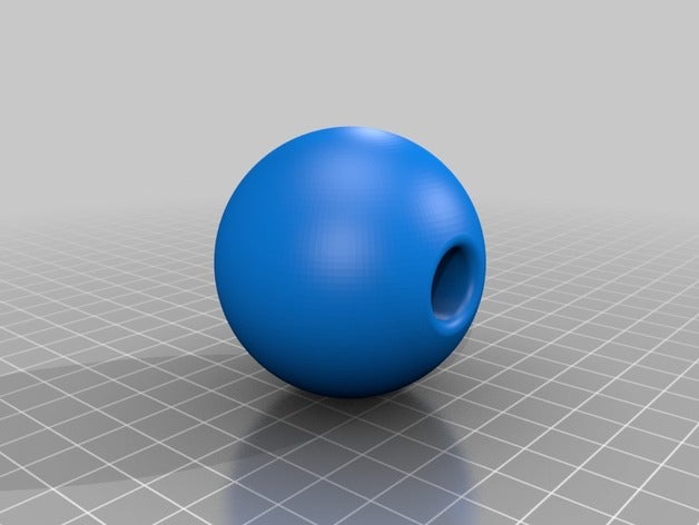 centro allenarsi con la palla di aiuto 3d stampa snooker 3D print model - Mito3D