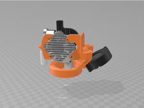 ft-6 e3d titan aero volcano part cooling fan ring 5015 printer accessories 3d print model - Mito3D