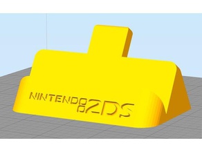 nintendo 2ds stand jouet jeu accessoires 3d print model - Mito3D