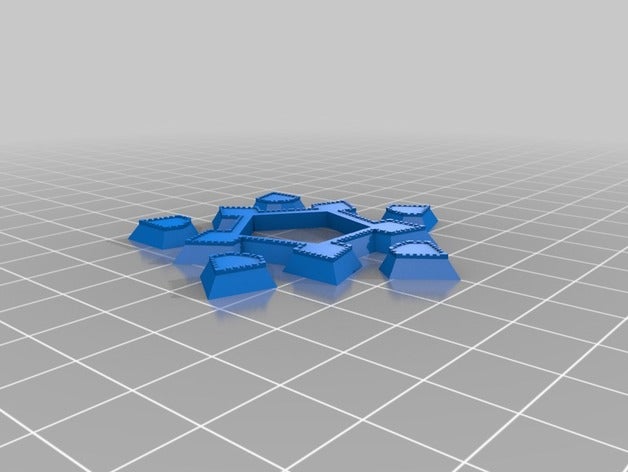 la fortezza 3d stampa 3D print model - Mito3D