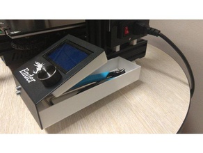 ender 3 de ferramentas trás do lcd 3d a impressora os acessórios Impressora creality ender3 3d print model - Mito3D