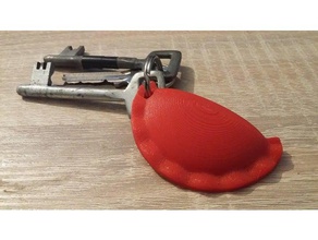 Piroggen Schlüsselbund Essen & trinken Schlüssel keychain Schlüsselanhänger sind Polen polska 3d print model - Mito3D