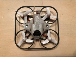 shrew brushless 65mm whoop frame rc vehicles prop carbon fiber diydrone diydrones quadcopter 3d print model - Mito3D