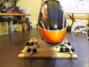 rc Hubschrauber-mount Halterung Fahrzeuge erstellt von freecad 3d print model - Mito3D