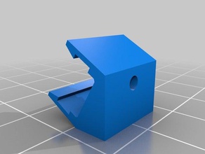 ıkea ledberg klip 0-90 derece yedek parçalar led tutucu bağlama 3d print model - Mito3D