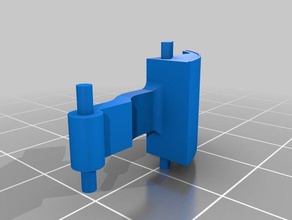 lenovo flex 2 ethernet kapak klip tutucu yedek parçaları 3d print model - Mito3D
