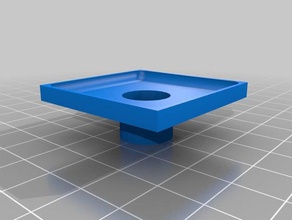 mold square frag Stecker diy 3d print model - Mito3D