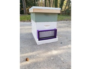 bee robber screen sport & outdoors beehive garden honeybee 3d print model - Mito3D