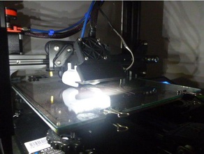 lumière led mont héros m'a conduit du ventilateur Imprimante 3d accessoires ender 3 le chaud de montage del 3d print model - Mito3D