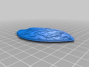 stars badge re2 just top layer 3d printing 3d print model - Mito3D