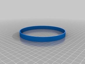 my customized parametric timing belt parts 3d print model - Mito3D