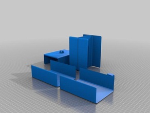 Doppel Garn-Tasche-Teiler andere stricken 3d print model - Mito3D