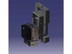 dual extruder chimera head hot swap hypercube ngen 3d printer parts 3d print model - Mito3D