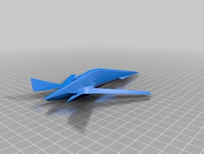adf-11f ace combat 7 modelli aeromobili aereo jet gli aerei video di gioco 3d print model - Mito3D