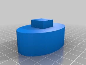 elliptical-template other 3d object elliptical cylinder 3d print model - Mito3D