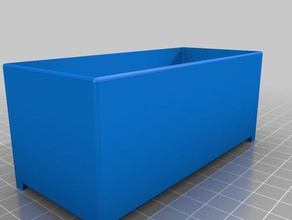1x3 bin harbor freight caso di archiviazione organizzazione personalizzato 3d print model - Mito3D