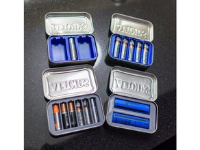 Batterie fügt altoids-Dosen Container altoids container altoids-Teiler Batterie-Halter insta360 onex nsfw 3d print model - Mito3D
