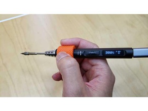 mini ts80 portable electric soldering iron hand grip tool holders boxes nijaflex tpu 3d print model - Mito3D