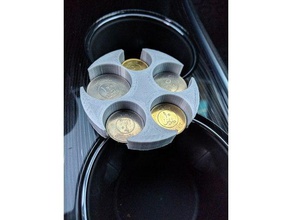 kuwaiti car coin holder automotive kuwait money 3d print model - Mito3D