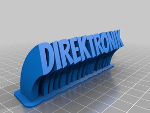 direktronik tr de la oficina personalizado 3d print model - Mito3D