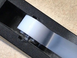 tape dispenser porta rotolo ufficio 3d print model - Mito3D