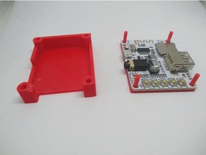 caso reprodutor de áudio caixa 3d print model - Mito3D