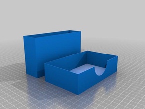 135x80x35 box containers customized 3d print model - Mito3D