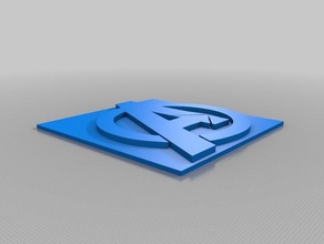 avengers logo des signes logos 3d print model - Mito3D