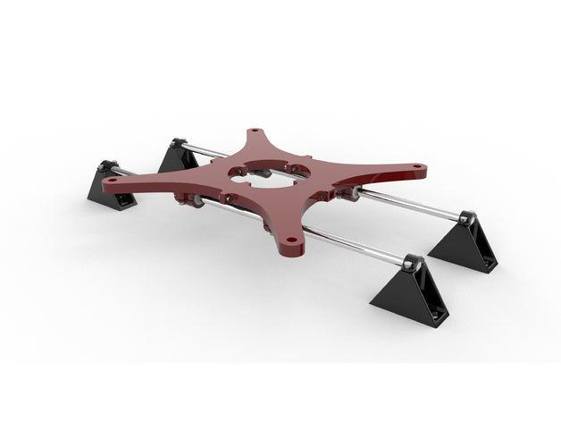 y-axis linear rails tevo tarantula 3d printer parts 3D print model - Mito3D
