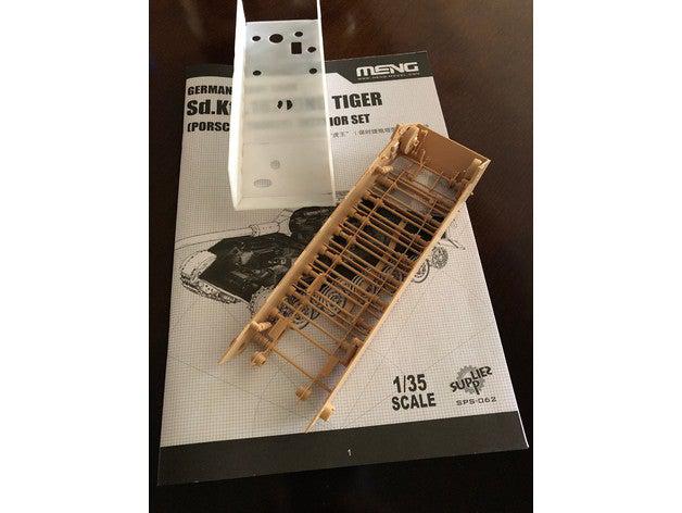 king tiger jig Fahrzeuge meng panzer tank ww2 3D print model - Mito3D