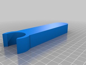 clé à molette la main outils 3d print model - Mito3D