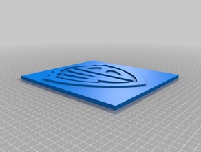 wb logo i segni loghi 3d print model - Mito3D