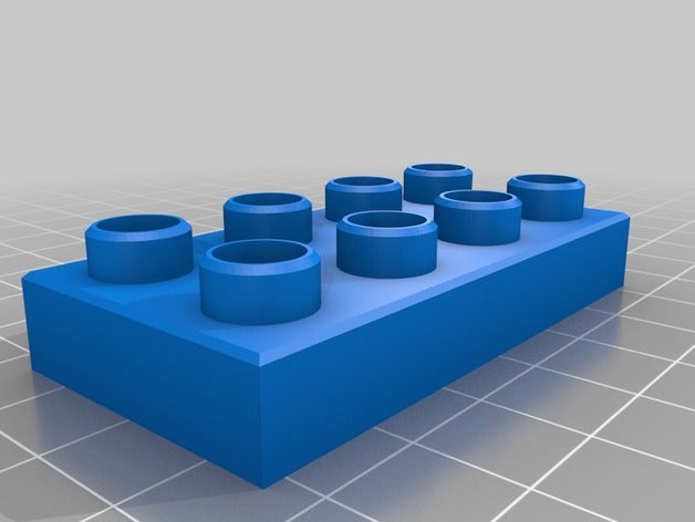 lillabo duplo-adapter - Spielzeug Spiel Zubehör brio kompatibel ikea 3D print model - Mito3D